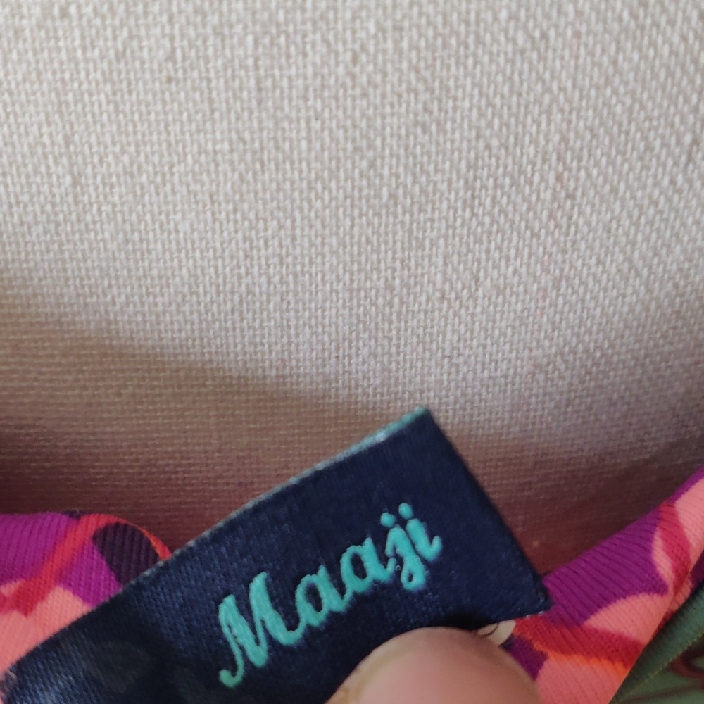 Maaji Citrus Award One-piece Swimsuit Cut Out Colorful Women's - Picture 12 of 16